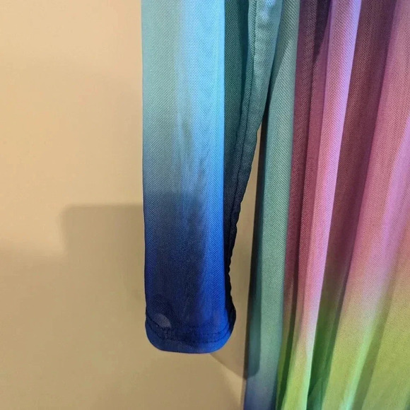 NWT Rebdolls mesh bodycon maxi dress 3X - Picture 4 of 7